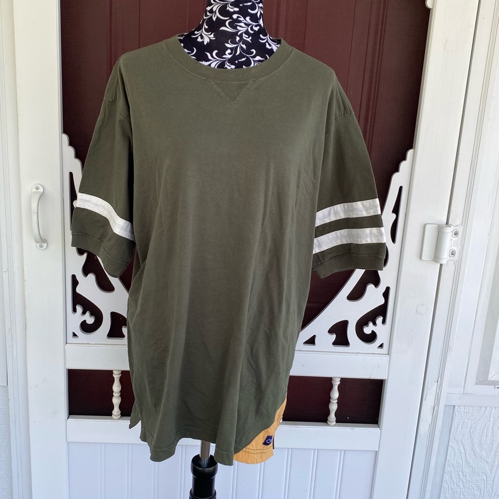 Catalina Men's Cotton Sportswear Oversized Short Sleeve Shirt Size Large